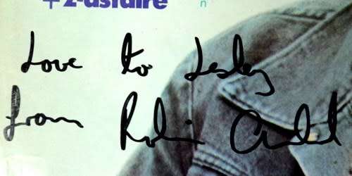 Robin Auld + Z-Astaire - OCEAN MOTION. Vinyl 33 rpm LP. Rock (New Wave). (VG+/VG). SA release SIGNED