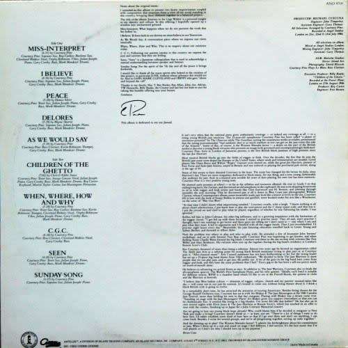 Courtney Pine  JOURNEY TO THE URGE WITHIN. 33 rpm 12` vinyl LP record (NM/NM)1986 USA release. Jazz