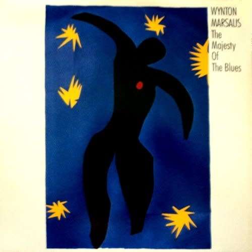 Wynton Marsalis -  THE MAJESTY OF THE BLUES. 33 rpm 12` LP (NM/NM) 1989. Europe. Chicago Blues.