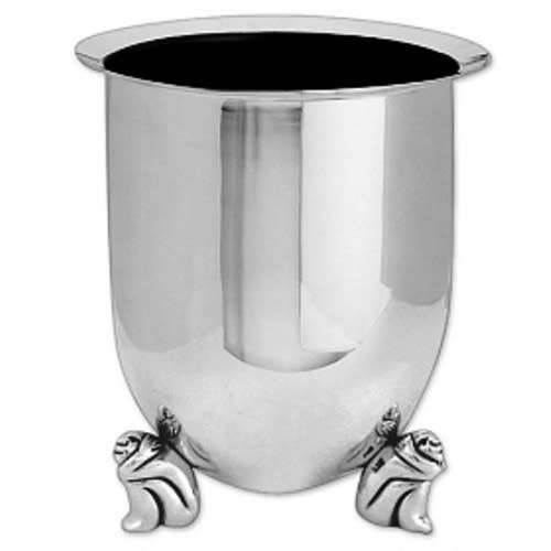 CARROLL BOYES (1954 - 2019). CHAMPAIGNE COOLER. `THE THINKER` DESIGN. 27 cm tall.