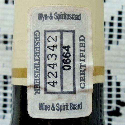 GROOT CONSTANTIA ESTATE WINE. Natural Sweet. Red. 500 ml.