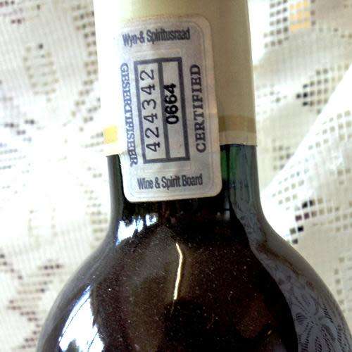 GROOT CONSTANTIA ESTATE WINE. Natural Sweet. Red. 500 ml.