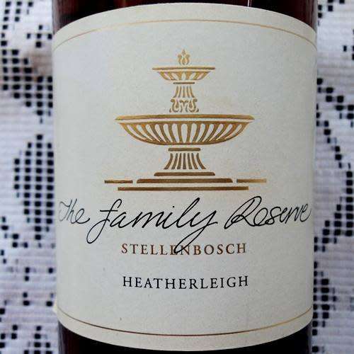 WATERFORD ESTATE WINE. NOBLE LATE HARVEST. FAMILY RESERVE. Heatherleigh Stellenbosch. 500 ml.