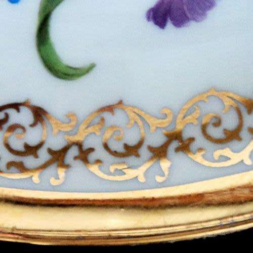 GERMAN BONE CHINA BON - BON DISH WITH HANDLE. Gloria Fine Porcelain. `Bayreuth` - Bavaria.