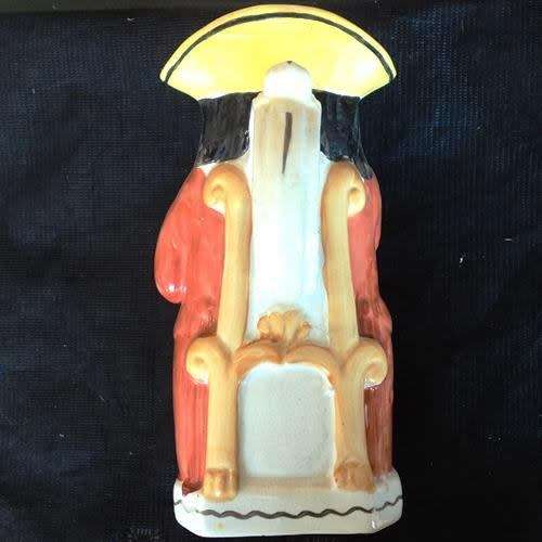 STAFFORDSHIRE HANDPAINTED TOBY JUG (c.1840) DEPICTING THE ORIGINAL TOBY FILLPOT. Ralph Wood Design.