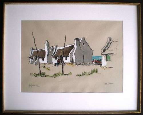 Hoefsloot (SA Artist). 'ARNISTON'  Signed Limited Edition Artist's Print no 114 / 300.