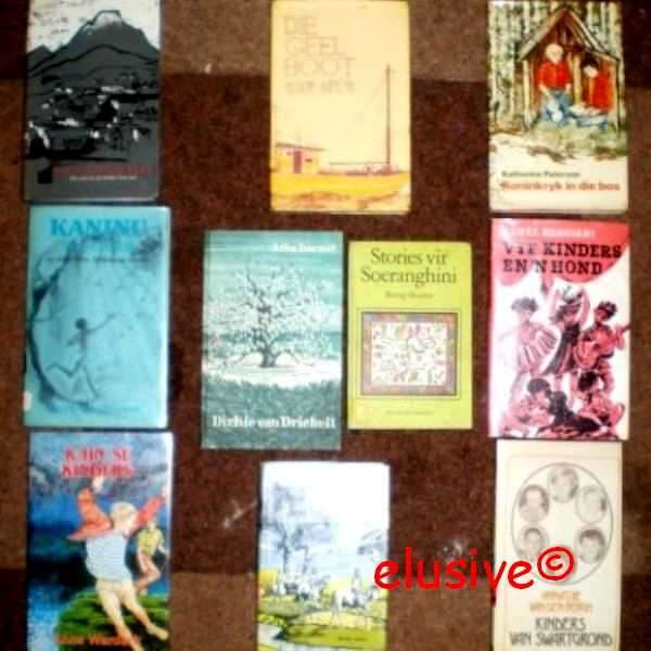 10 AFRIKAANSE KINDERBOEKE - Vir seuns en dogters (een lot)