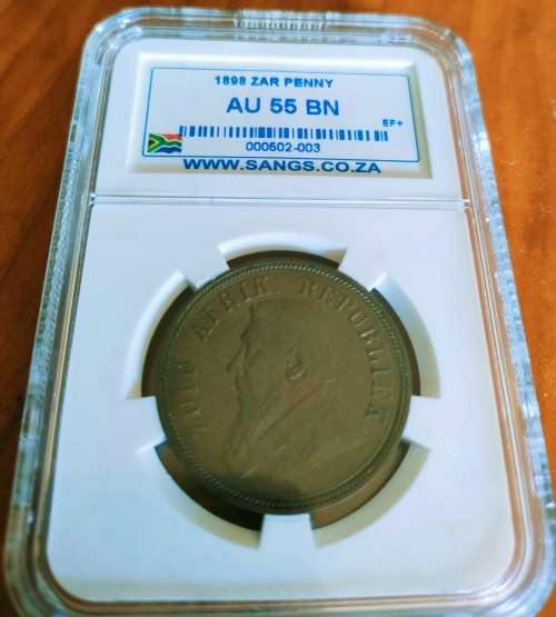 1898 ZAR Penny (SS)