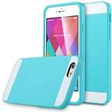 Gearonic Hybrid TPU Wrap Up Phone Case with Built-In Screen Protector for iPhone 6 - Blue