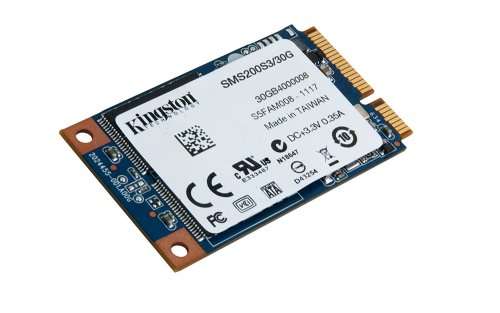 Kingston Digital 2-Inch 30GB SSDNow mS200 mSATA (6Gbps) Solid State Drive (Demo Unit)
