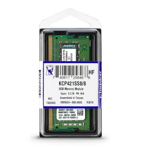 Kingston - DDR4 - 4 GB - SO-DIMM 260-pin - KCP421SS8/4
