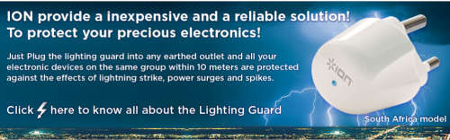 ION Lightning Guard Surge Protector (Twin-Pack)