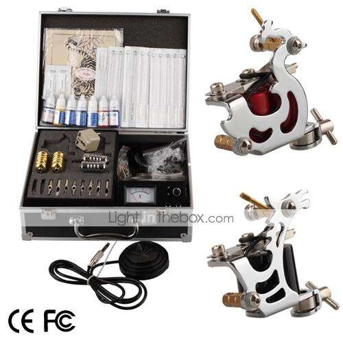 Tattoo Kit 2 Machines / Guns Power/ Tube/ Needle