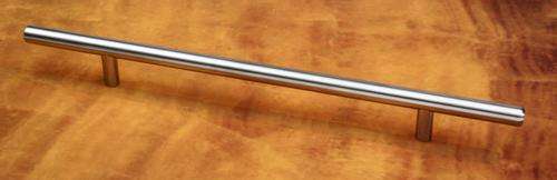 Brushed satinless steel bar  handles 300mm.