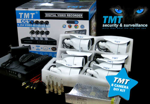 8 CHANNEL AHD CAMERA SYSTEMS COMPLETED(1 MEGA PIXEL)