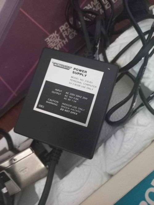 Spectravideo SV318 with data recorder and a few cassettes.