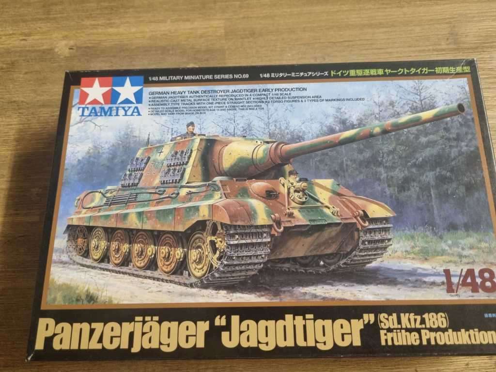 Collection of Tamiya German armour WWII. All are 1/48 scale. Price is for all 6 kits.