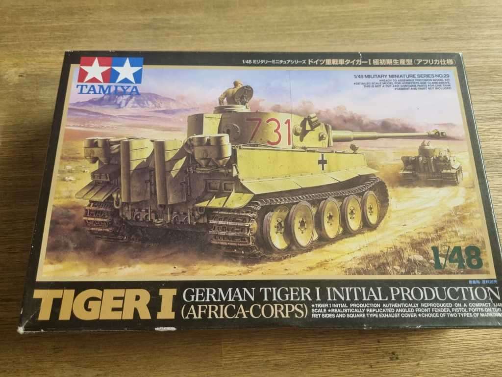 Collection of Tamiya German armour WWII. All are 1/48 scale. Price is for all 6 kits.