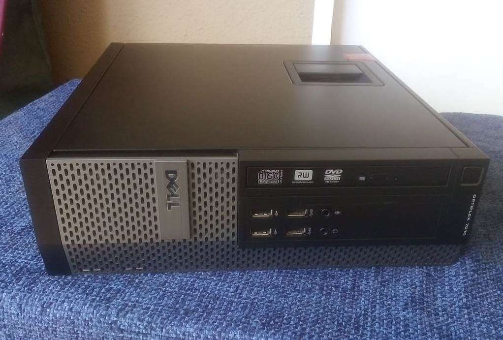 Internet ready refurbished Dell Optiplex 7010 I3 3rd Gen Small Form Factor Desktop.