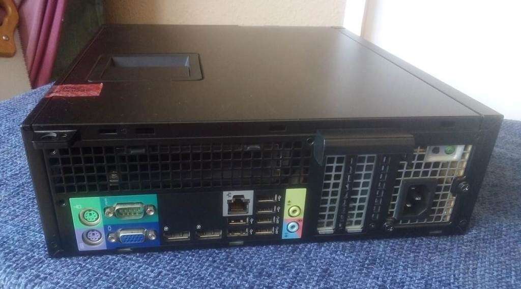 Internet ready refurbished Dell Optiplex 7010 I3 3rd Gen Small Form Factor Desktop.