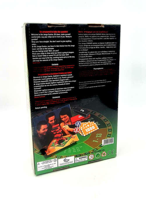 Jenga Casino Fun Board Game