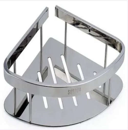 HIGH QUALITY STAINLESS STEEL BATHRROM CORNER STORAGE RACK