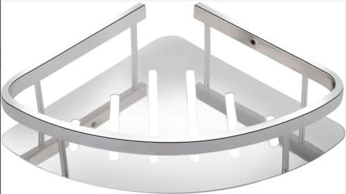 HIGH QUALITY STAINLESS STEEL BATHRROM CORNER STORAGE RACK