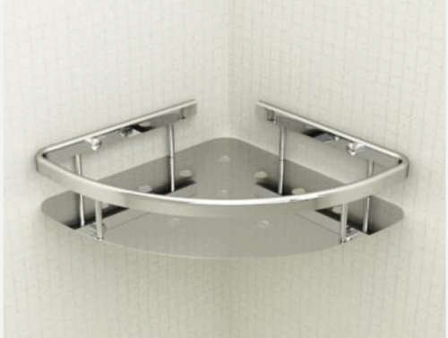 HIGH QUALITY STAINLESS STEEL BATHRROM CORNER STORAGE RACK