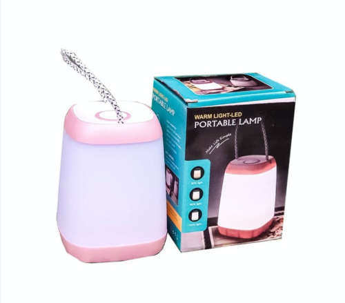 MULTI- FUNTIONAL WARM LIGHT-LED PORTABLE LAMP