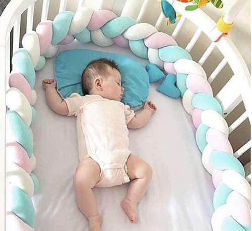 BRAIDED BABY SLEEPER BED 1M
