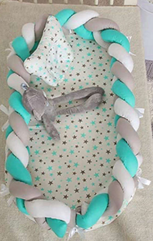 BRAIDED BABY SLEEPER BED 1M
