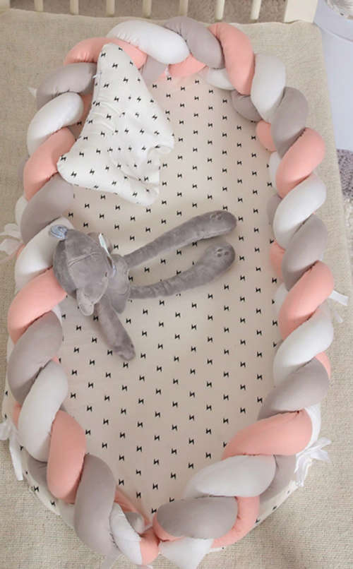BRAIDED BABY SLEEPER BED 1M