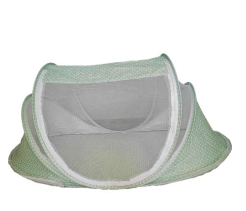 3 in 1 Portable Baby Bed / Tent With Mosquito Net VERY GOOD QUALITY - Green
