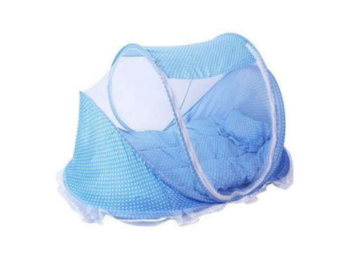 3 in 1 Portable Baby Bed / Tent With Mosquito Net VERY GOOD QUALITY - Green