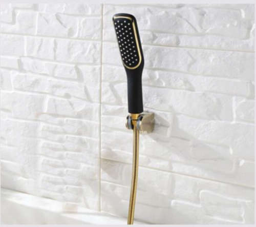 Shind 258mm Rainfall Shower and 192mm Shower Head Combo - Black and Silver