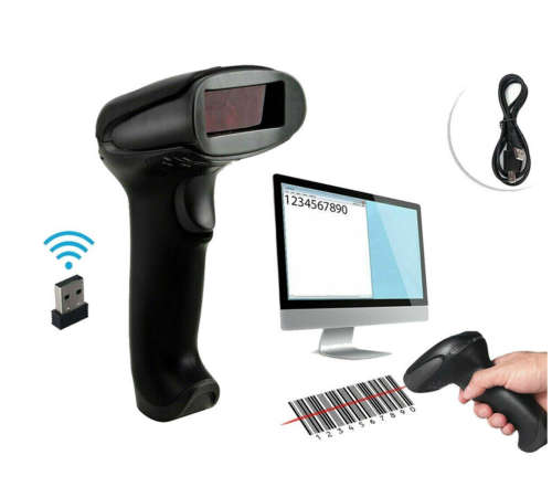 Wireless Barcode Scanner - High Quality NEW