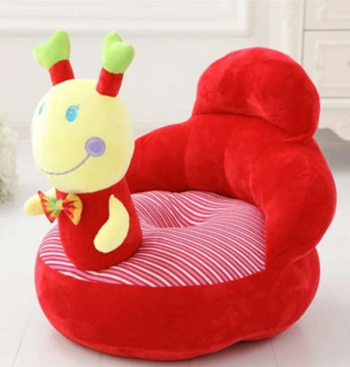 Baby Plush Supportive Seat - Red and Yellow HIGH QUALITY NEW