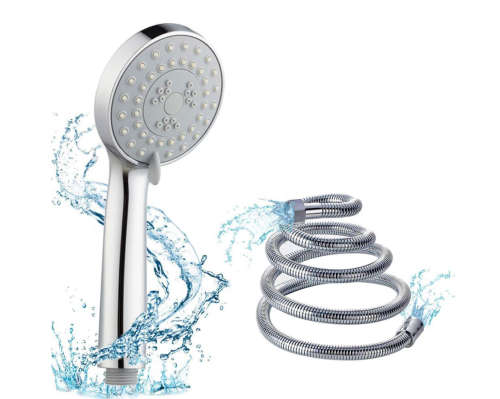 Shind Deluxe Hand-held Shower Head with Hose