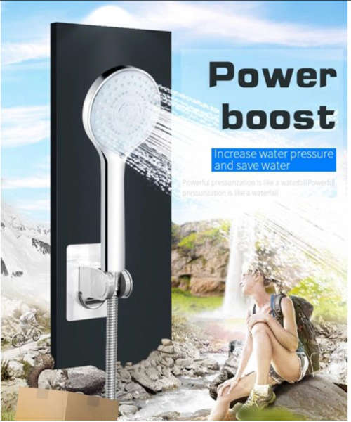 Shind Deluxe Hand-held Shower Head with Hose