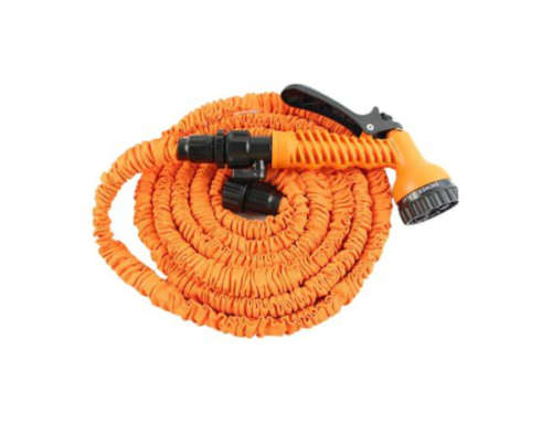 Shind Flexible Garden Hose with 5 Function Spray Nozzle
