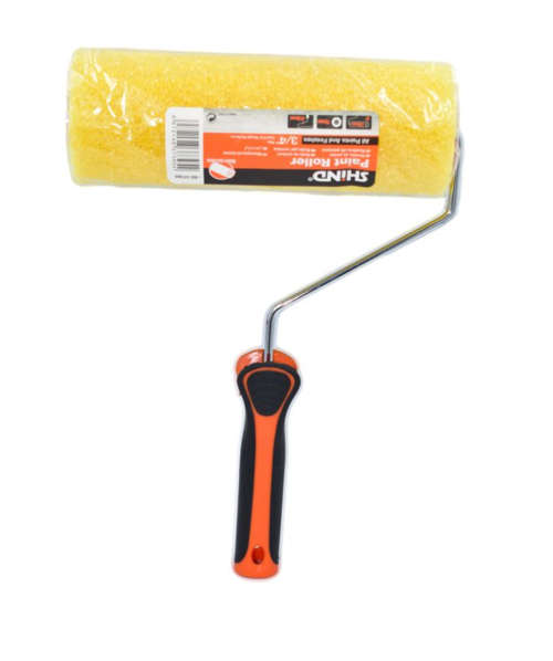 Shind Semi Rough Surface Paint Roller 230mm - White and Black