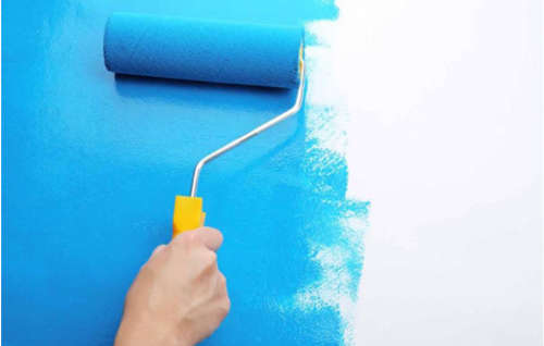 Shind Semi Rough Surface Paint Roller 230mm - White and Black