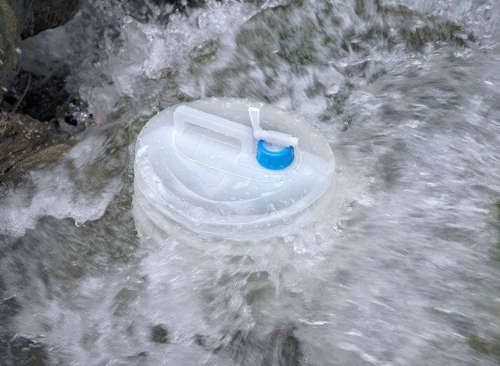 Outdoor Collapsible Water Bag Camping Foldable Water Storage Bottle ~ 5L