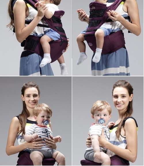 Multifunction Breathable  Backpack Kangaroo Hipseat Baby Carrier