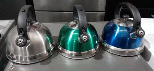 Whistling Stainless Steel Kettle- Clearance