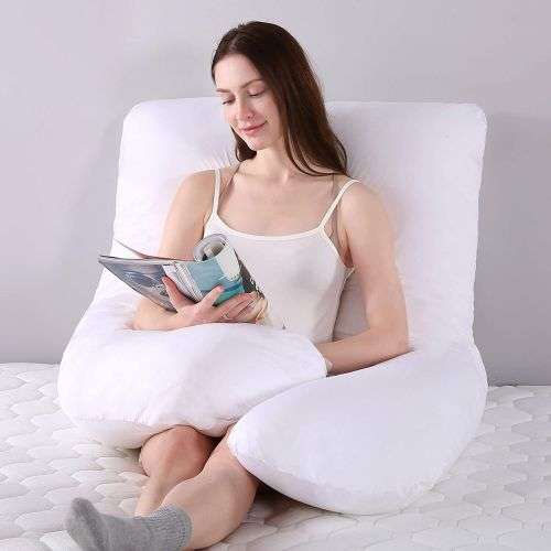 U-Shaped Full Body Maternity Nursing Support Pregnancy Pillow