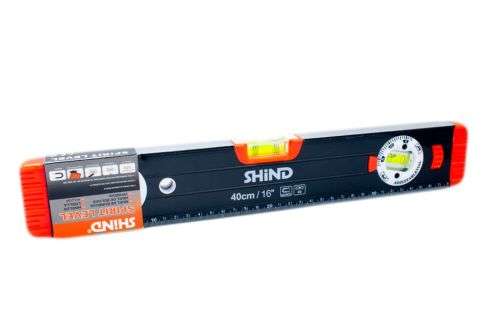 Shind 16` Spirit Level with Aluminum Magnet and Vials