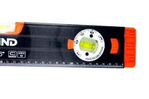 Shind 16` Spirit Level with Aluminum Magnet and Vials