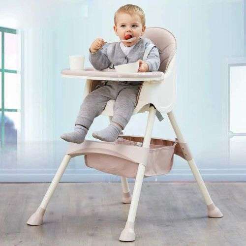 Multifunctional Adjustable Baby Feeding High Chair -