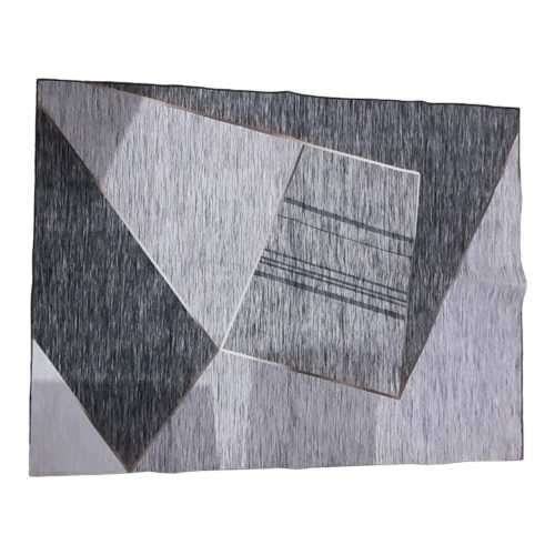 200cm by 150cm - Modern 3D Geometric Design